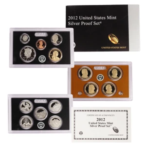 2012-S U.S. Silver Proof Set - Picture 1 of 2