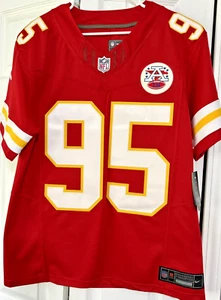 Camiseta 2XL Chris Jones #95 Vapor FUSE Roja Elite Quality Kansas City Chiefs - Imagen 1 de 12