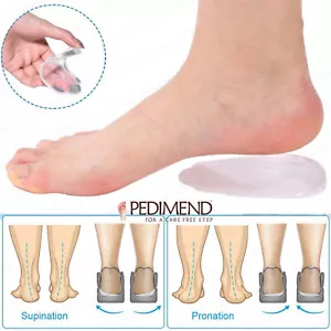 Pedimend™ Lateral Heel Wedge Insoles Orthopedic Heel Pad to Correct O/X Type Leg - Picture 1 of 8