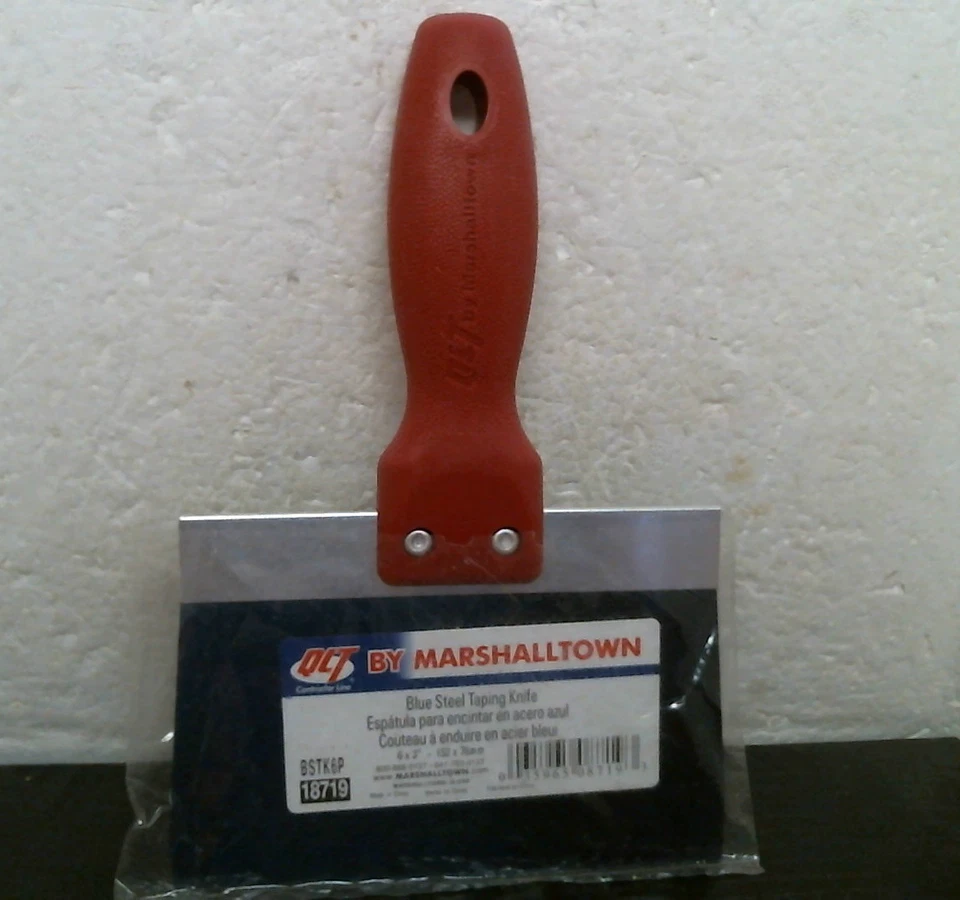 QLT Blue Steel 6"x 3" Taping Knife 18722, FREE SHIPPING - Изображение 1 из 1