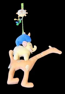 Carters JOHN LENNON Plush Hanging Decor Real Love - Sun Giraffe Elephant Rhino - Picture 1 of 2