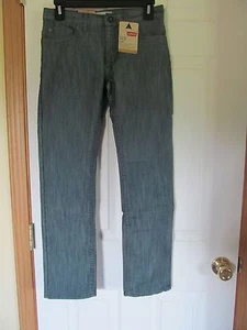 NWT Boy's size 14 Regular LEVI'S 511 SLIM JEANS, 27/27, Green Machine, Shimmery - Picture 1 of 9