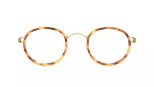 Lindberg AIR TITANIUM RIM LEX TB K25M/GT GOLD 49mm Eyeglass Frames - Picture 1 of 2