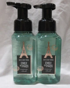 Bath & Body Works Gentle &C Foaming Hand Soap Set 2 EMILY IN PARIS MACARON CLOUD - Picture 1 of 4