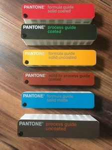 Pantone Color Guide Kit - 6 Colorbooks (for Print & Graphic Design)