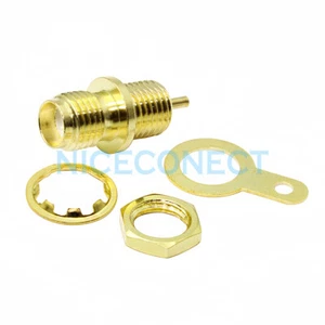 20x SMA Montaje de Panel de Jack Hembra con Manija de Tuerca Mamparo Soldador Taza RF Conector - Imagen 1 de 6