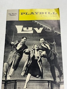 Luv The Booth Theatre Playbill August 1965 - Picture 1 of 10