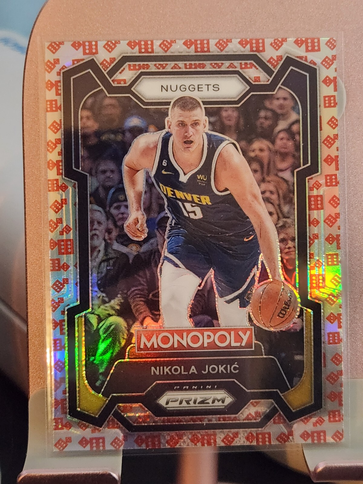 2023-24 PANINI PRIZM MONOPOLY RED DICE NIKOLA JOKIC#1