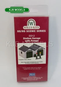 OO Gauge WILLS SS12 Station Garage - Plastic Kit - Picture 1 of 2