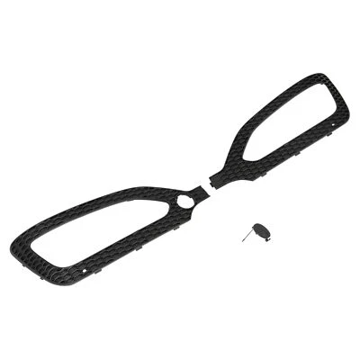 2PCS Fog Light Bezel Cover Trim w/ Hole For Hyundai Santa Fe Sport 2013-2016 Foto 1 de 4