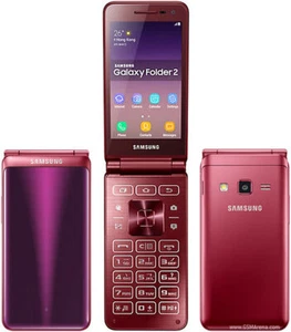 Samsung Galaxy Folder2 SM-G1650 Dual SIM Flip Unlocked SmartPhone - New Unopened - Picture 1 of 21