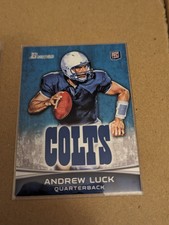 2012 Bowman - With Ball #150 Andrew Luck (RC)
