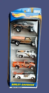 Harley Davidson 2000 paquete de regalo de 5 autos camioneta pickup vintage Hot Wheels 1:64 - Imagen 1 de 11