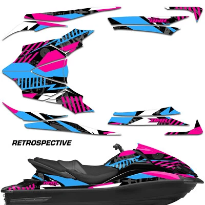 Jet Ski Graphics Decals Stickers For Kawasaki Ultra 300X/310X 11-21 RTRSPCTVTLPK - Image 1 of 3