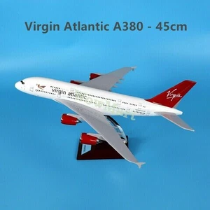 1:160 Virgin Atlantic A380 Plane Model Resin Airbus Aircraft Model Collection - Picture 1 of 3