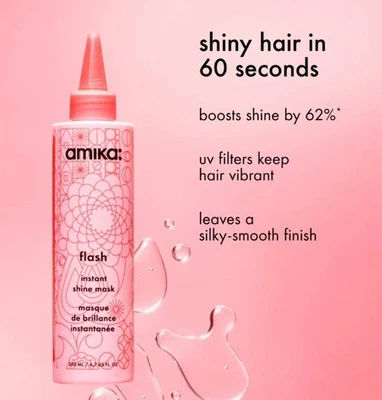 Amika Flash 即时亮泽发膜 6.7 盎司 (200ml) 全新 — 第 1/4 张图片
