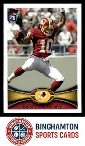 2012 Topps #340c Robert Griffin III Leaping pose factory set Washington Redskins - Foto 1 di 2