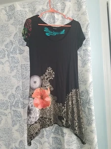 DESIGUAL ABITO TUNICA DONNA TAGLIA L EUR - Foto 1 di 4