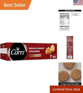 Galletas de trigo integral crujientes - Caja de 7 oz, paquete de 6 para entretenimiento sin esfuerzo - Imagen 1 de 11