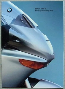 BMW K1200LT MOTORCYCLE Sales Brochure Aug 1998 #811 202 920 UX-VM-4 - Picture 1 of 4