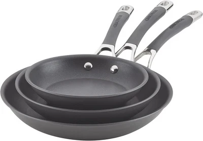 Circulon Radiance Hard Anodized Nonstick Frying / Fry Pan Set / Skillet Set - Image 1 of 4