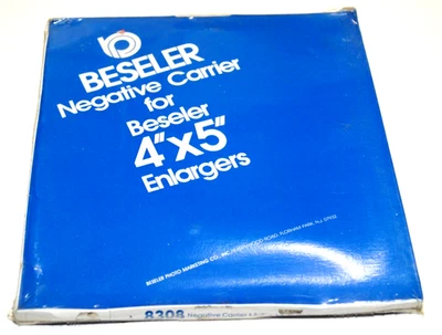 BESELER PORTADOR NEGATIVO - PARA AMPLIADORES 4X5 - #8308 - SELLADO DE FÁBRICA Foto 1 de 2