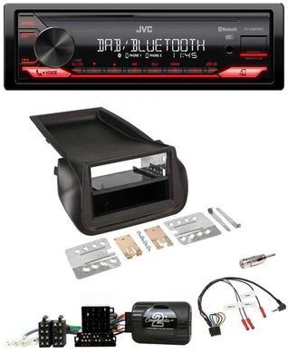JVC Bluetooth USB DAB Lenkrad Autoradio für FIAT Fiorino ab 2008 - Bild 1 von 4