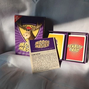 Moose Master Card Game : Crazy Party Game for All Ages (Boomer Games) Sealed - Imagen 1 de 3