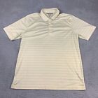 Greg Norman Polo Shirt Adult Extra Large Yellow Shark Golfer Golf Rugby Mens