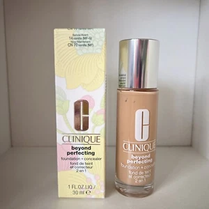 Clinique Beyond Perfecting Foundation + Concealer 1 oz/30ml - 14 Vanilla (MF-G) - Picture 1 of 3