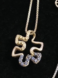 COLGANTE DE TANZANITA DE PLATA 925 MICHELLE ALBALA DISEÑADOR EN LORENZO JOYEROS - Imagen 1 de 5