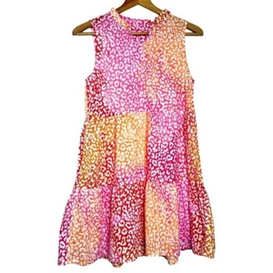 Mini Boden Girls Woodblock Dress - Swim Cover Up - Picture 1 of 6