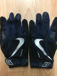 DOMINIC SMITH Autographed Game-Used Batting Gloves Blue & Black Nike JSA ~ M#10 - Picture 1 of 1