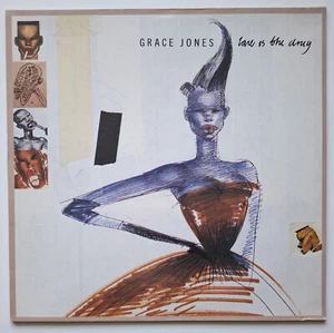GRACE JONES - LOVE IS THE DRUG - RARE VINYL 1986 - Foto 1 di 3