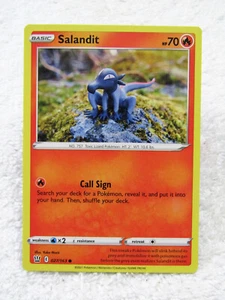Salandit 027/163 Common Pokemon TCG Card - Picture 1 of 2