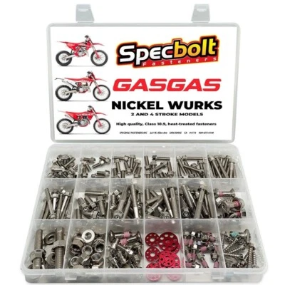 Комплект болтов GasGas 2 и 4 такта MX MC125 MC250 EC125 EC300 XC200 XC250 - Изображение 1 из 4