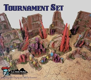 10E Tournament Terrain Set - Complete Leviathan Layout, 3D Printed for Wargames - Bild 1 von 6