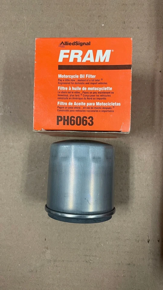 Fram Oil Filter for BMW Motorcycles PH6063 - Image 1 of 1