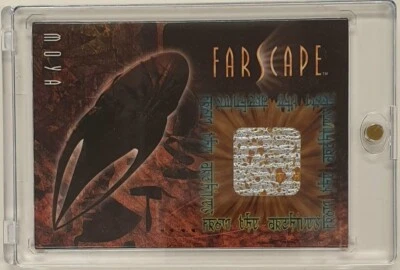 Farscape Season 4 Costume Relic Trading Card C21 Moya Ship Prop Binder Exclusive - Image 1 of 2