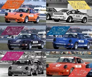 Decals Porsche 911 RSR IROC Daytona 1974 1:32 1:43 1:24 1:18 slot calcas - Imagen 1 de 7