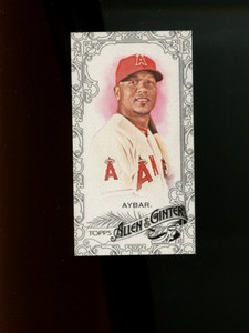 2015 Topps Allen & Ginter Mini Black Bordered Erick Aybar #206 Angels