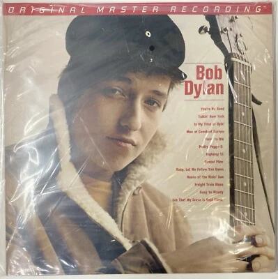 BOB DYLAN - S/T LP (STILL SEALED 45rpm MoFi Reissue, Debut Album) - Image 1 of 2
