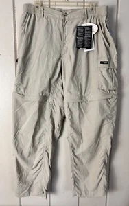 Columbia Cargohose Damen XL beige GRT wandelbar verstaubar leicht Sommer - Bild 1 von 12