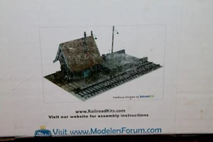 Modelers Forum Railroad Kits FALLBERG STATION HO Scale RARE Not Downtown DECO - Picture 1 of 1
