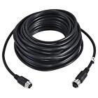 Video Aviation Cable 4-Pin 39.37FT 12M Male to Female Shielded Extension Cable