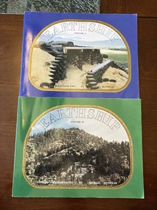 Earthship Vols 1 & II Vintage Books Lot of 2 Michael Reynolds - Imagen 1 de 8