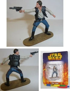 Figura Personaggio HAN SOLO in METALLO Star Wars SERIE 1 DE AGOSTINI Italia - Imagen 1 de 1