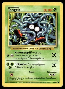 Tangela 066/102 Pokemon Base Set Unlimited WOTC MP - Bild 1 von 2