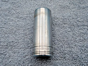 SK 19MM 3/8" Drive 6 Point Deep Well Metric Socket 8419 Made in USA - Bild 1 von 6