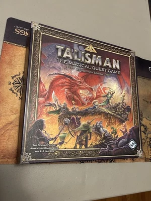 Talisman The Magical Quest Game Revised 4th Edition Complete FFG - Image 1 of 3